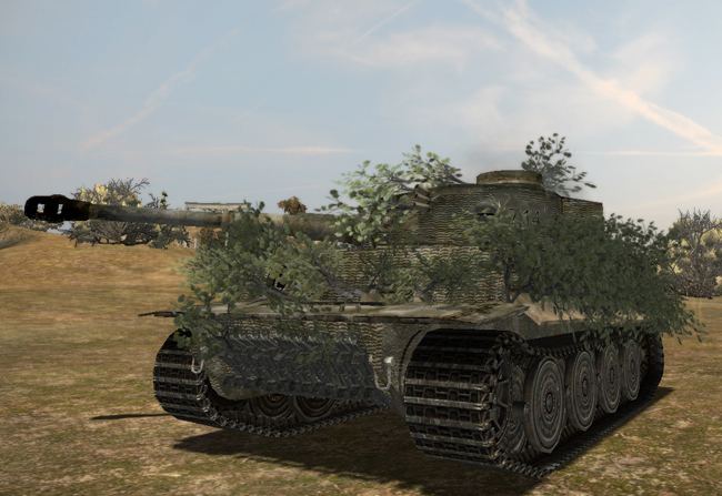 Panzerkampfwagen VI  (Тигр) Шкурка